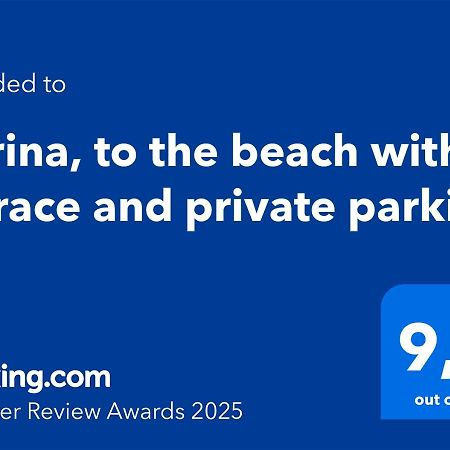 Karina, To The Beach With Terrace And Private Parking Савона Екстер'єр фото