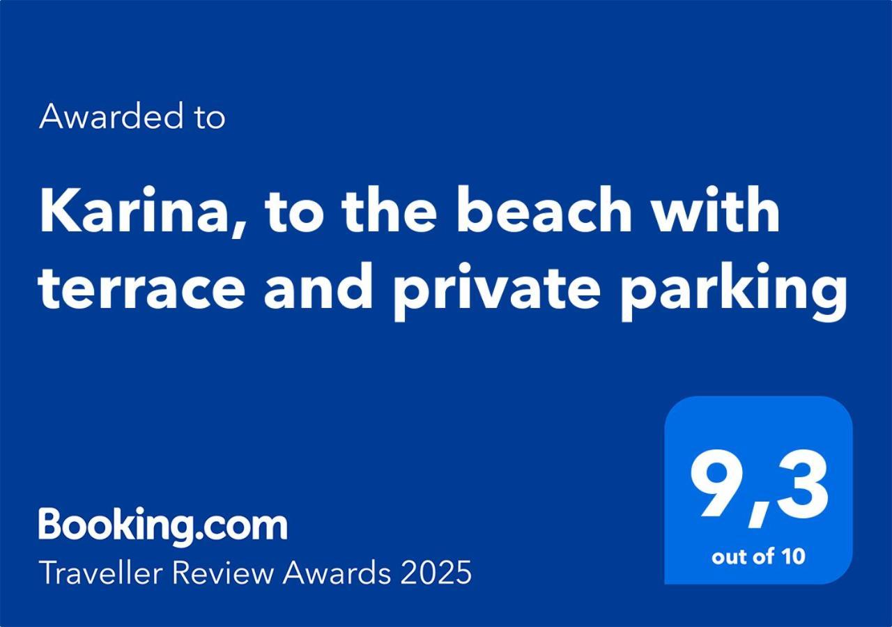 Karina, To The Beach With Terrace And Private Parking Савона Екстер'єр фото